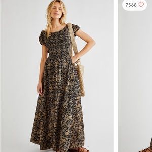 Free People open back ultraviolet dress